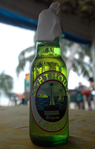 Lighthouse på Rasta Pasta, Cayes Caulker