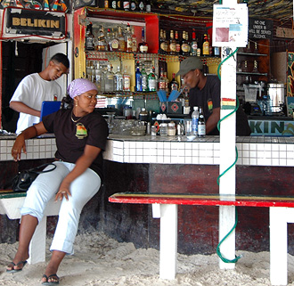 Lighthouse på Rasta Pasta, Cayes Caulker