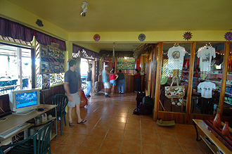 Receptionen på Cahal Pech Village