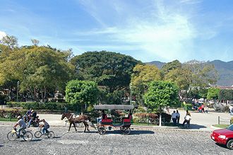 Torget i Antigua