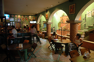 Restaurangens nedervåning