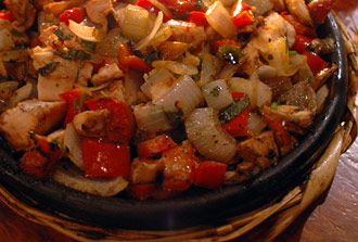 Fajitas de Pollo