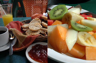 Frukost på Cafe