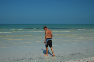 Lasse på stranden