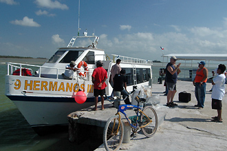 Trasport till hamnen