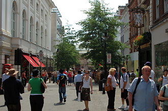 På väg mot Covent Garden