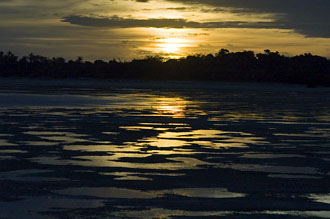 Havsvy på väg från Oarsman’s Bay