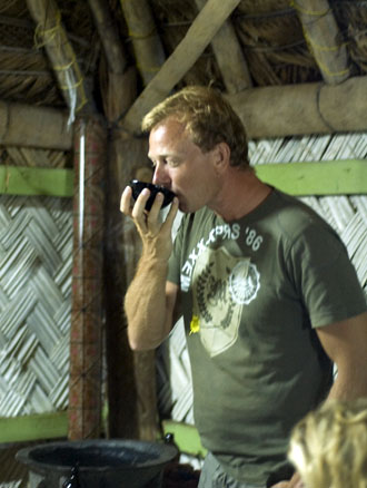 Cava session, Nabua Lodge