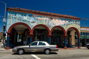 Cafe Collage, Venice beach, Los Angeles