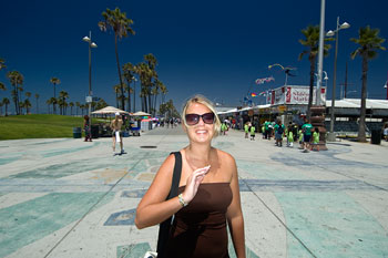 Anki, Venice beach, Los Angeles