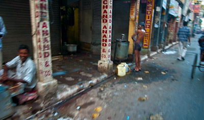 Rickshawride i Old Delhi