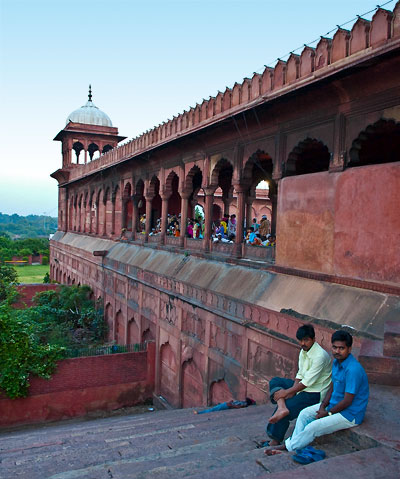 Stor moské i Old Delhi