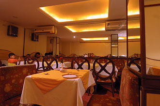 Hotellets restaurang