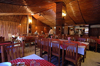 Lunchrestaurang en bit från Red Fort