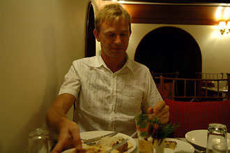 Middag på Sariska Palace