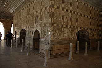 Spegelsalen på Amber Fort