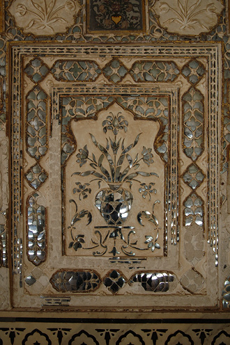 Spegelsalen på Amber Fort