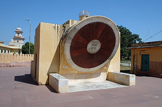 Datumvisning på Jantar Mantar observatorium