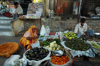 Gatuförsäljning, Jaipur