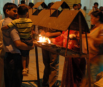 Utanför den öppna mässan, Jaipur