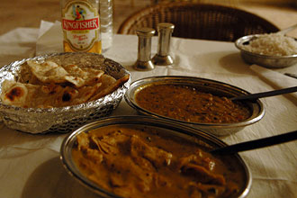 Middag på hotellet, Jaipur