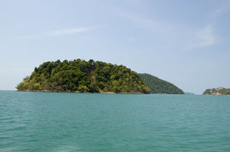 Båtresa mellan Trat och Koh Mak