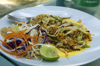 Pat Thai på Baan Koh Mak, Koh Mak