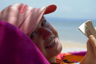 Anki på stranden, Koh Mak