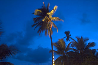 Solnedgång, Ao Kao Strand, Koh Mak