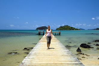Bryggan vid Makathanee Resort, Koh Mak