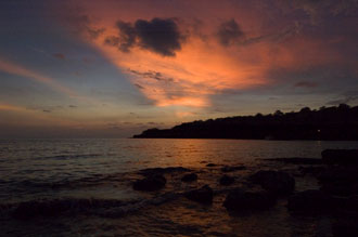 Solnedgång, The Beach Natural Resort