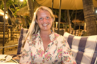 Anki på Cococape Resort Restaurang, Koh Mak