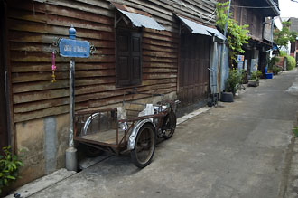 Historiska kvarteren, Khlong Trat flod, Trat
