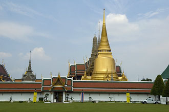 Wat Phra Kaeo Temple at the Grand Palace, Bangkok