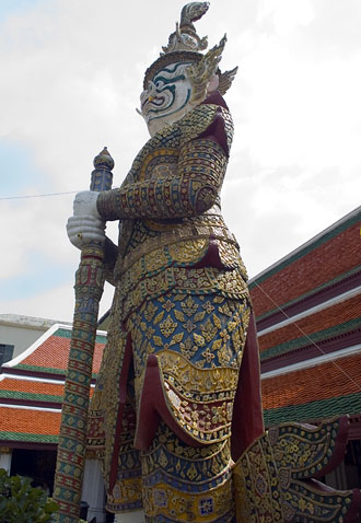 Statue at the Grand Palace, Bangkok