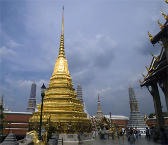 Wat Phra Kaeo Temple at the Grand Palace, Bangkok