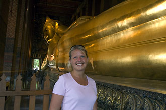 Liggande Buddha, Bangkok