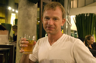 Lasse på Triple Two Silom, Bangkok