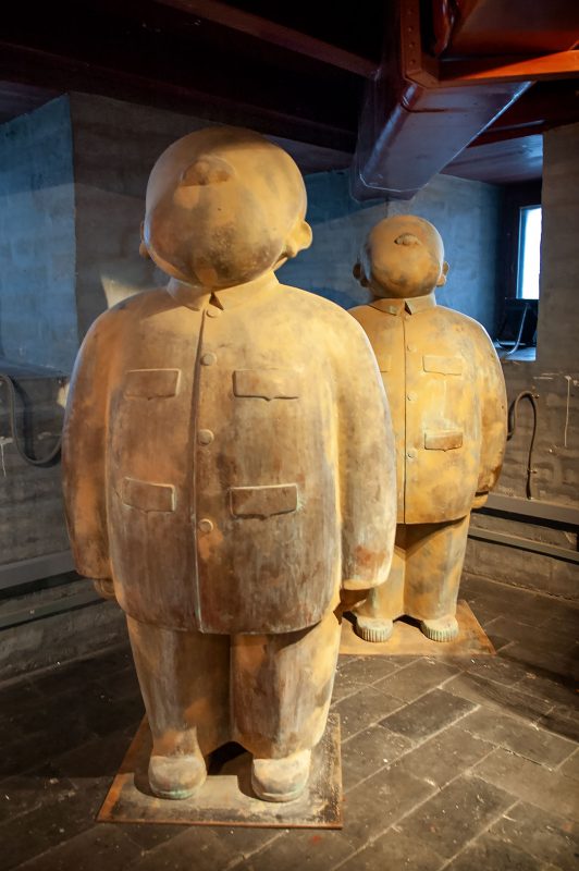 Red Gate Gallery inne i Dongbianmen, Beijing Kina