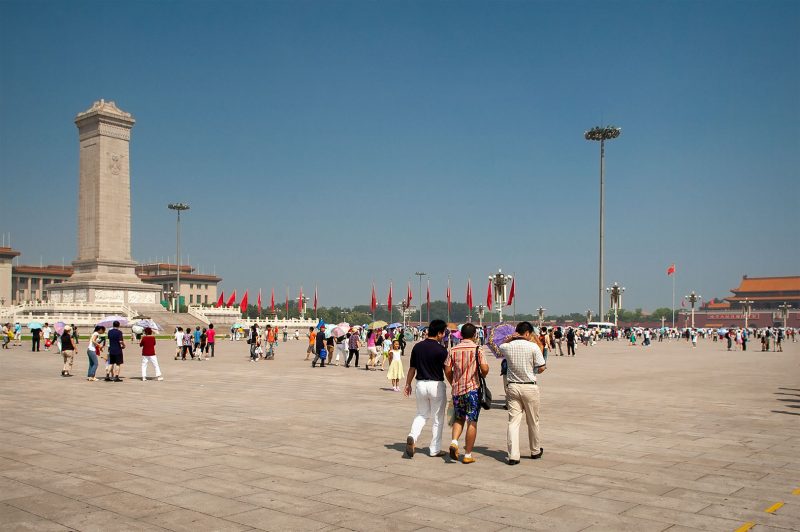 Tiananmen Square - Himmelska Fridens Torg, Beijing