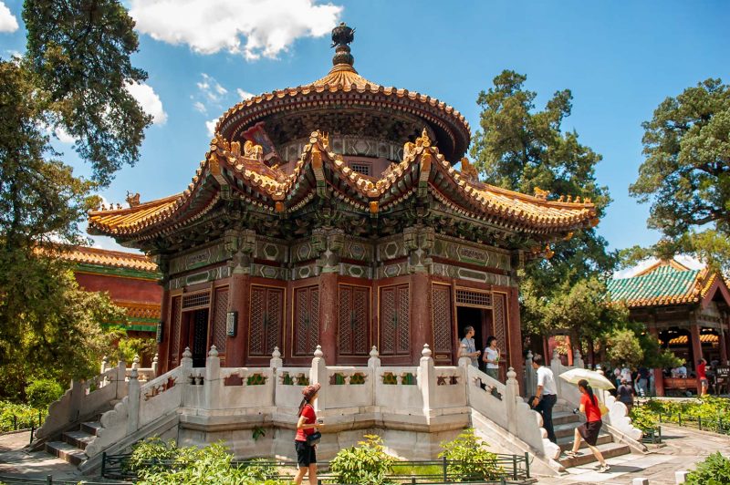 Imperial Garden Pavilion, Forbidden City Beijing