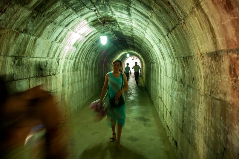 Tunnel under Temple of Heaven området, Beijing