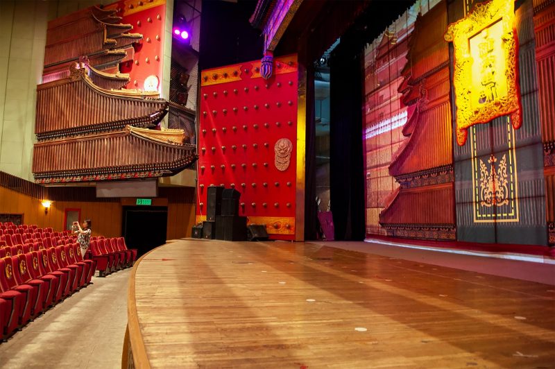 Scenen på Chaoyang Theater, Beijing