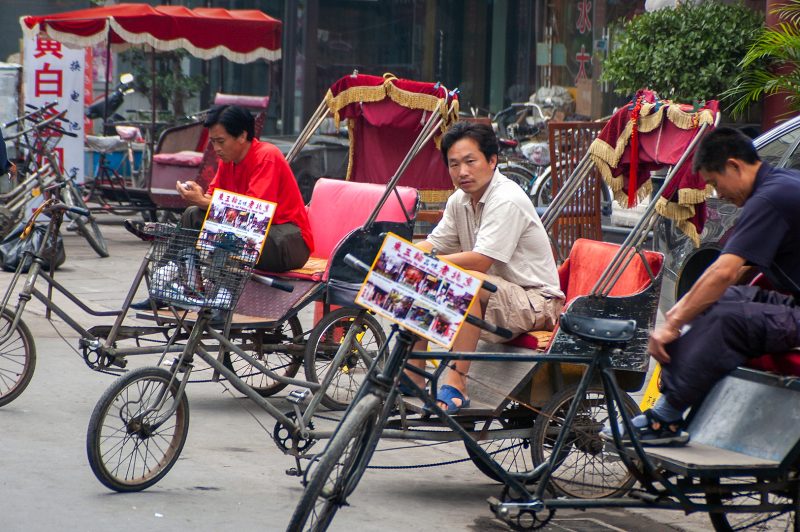 Cykel Taxi i Beijing