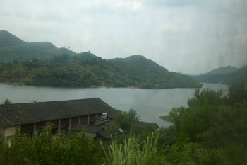 Tågresa mellan Chengdu och Yangshuo