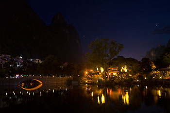 Yangshuo by night