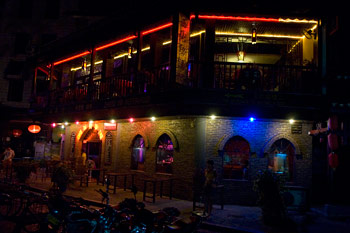 Restaurang, Cheng Zhong Road, Yangshuo