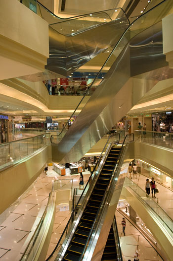 Times Square shoppingcentra, Shanghai