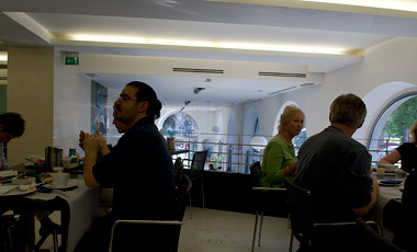 Frukostservering, Mercure hotel, Bergamo