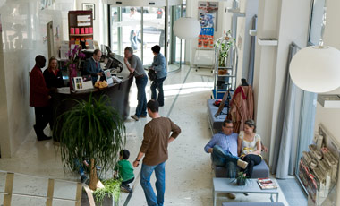Reception, Mercure hotel, Bergamo
